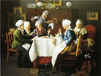 En mormors tefest, 1915